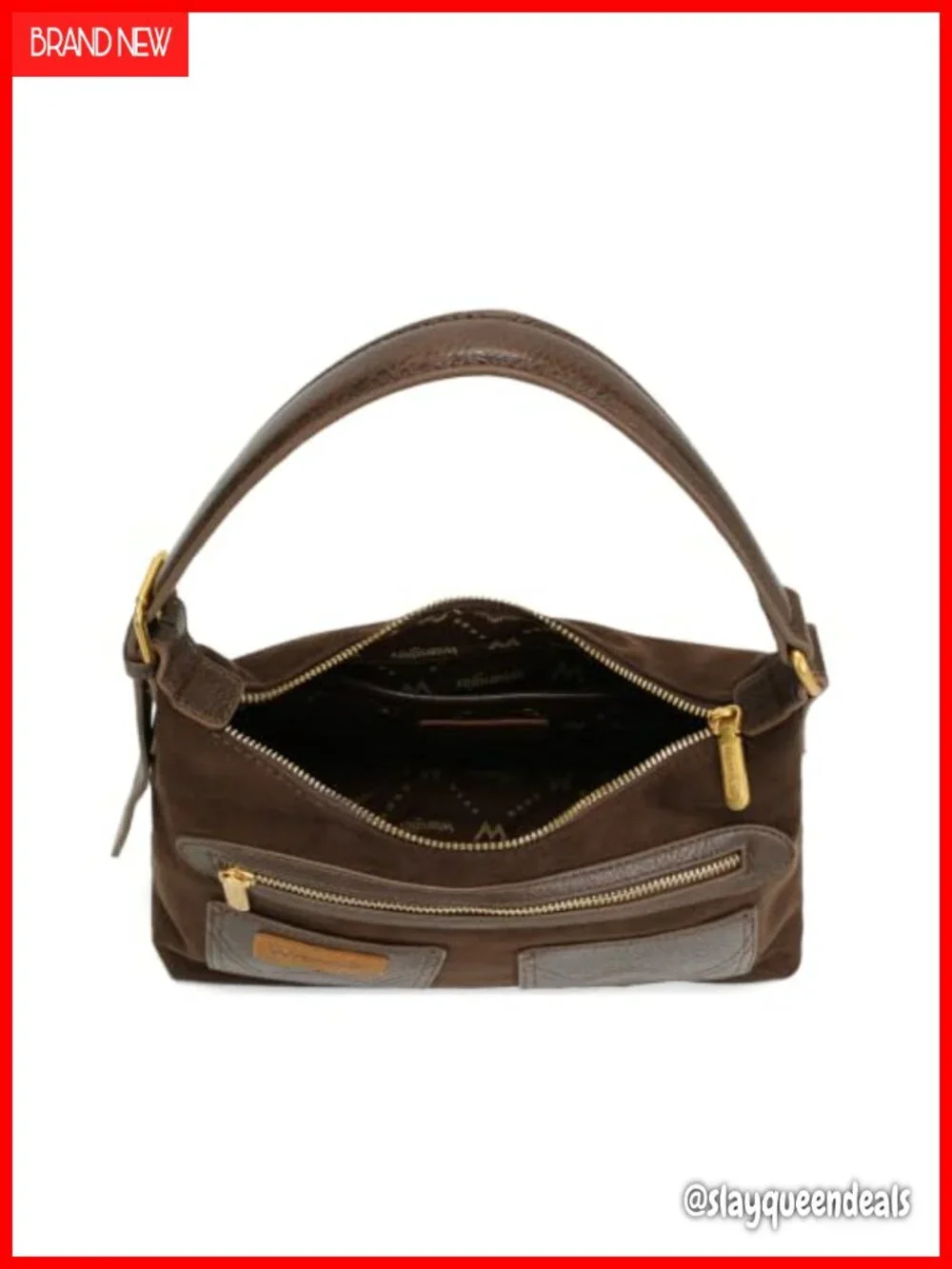 Faux Suede Slouchy Hobo Bag with Adjustable Crossbody Strap